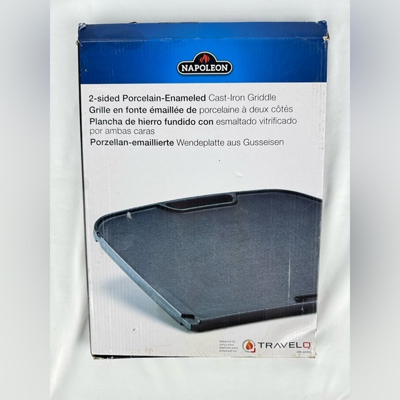 Napoleon Other - Napoleon TravelQ™ Cast Iron Reversible Griddle